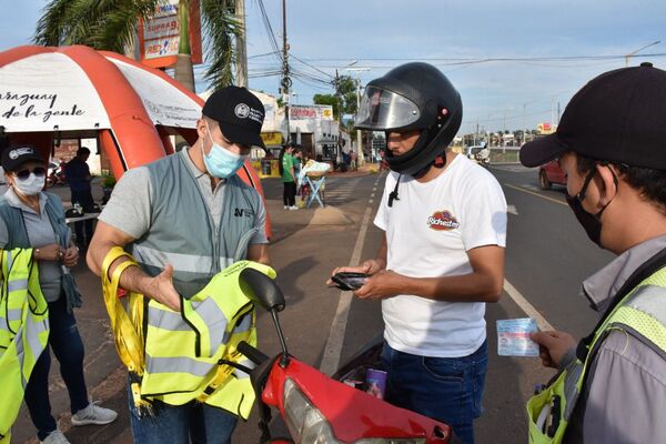 Inició la campaña de educación vial a motociclistas - El Independiente