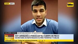 Hoy arribaría a Paraguay el cuerpo de Pecci - ABC Noticias - ABC Color