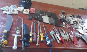 Incautan armas blancas y celulares de la Penitenciaria Regional de la ciudad - OviedoPress