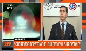 Restos del fiscal Pecci serían repatriados en la mayor brevedad | Telefuturo