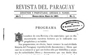 Revista del Paraguay, Bs. As. 29 enero 1891 n° 1 - El Trueno