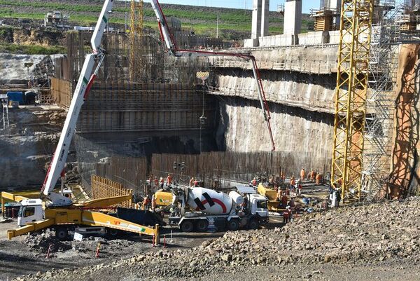 Lluvias influyeron en avance de construcción de Central de Aña Cua - Nacionales - ABC Color