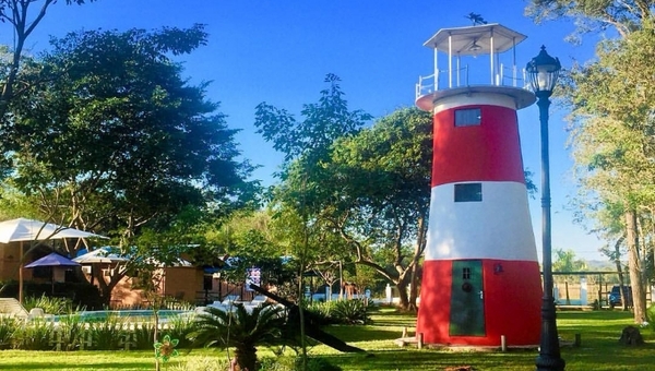 Cabañas alpinas, museo cervecero y relax ofrece el Apart Hotel il Faro, en Ypacaraí