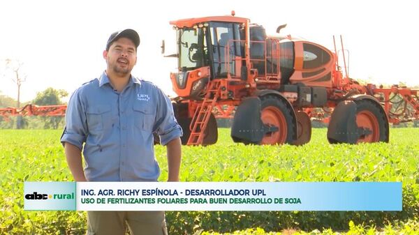 Uso de fertilizantes foliares para un mejor desarrollo de soja - ABC Rural - ABC Color