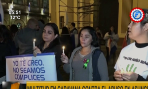 Marcha contra el abuso: ''Qué difícil es ser niño en esta época'' | Telefuturo