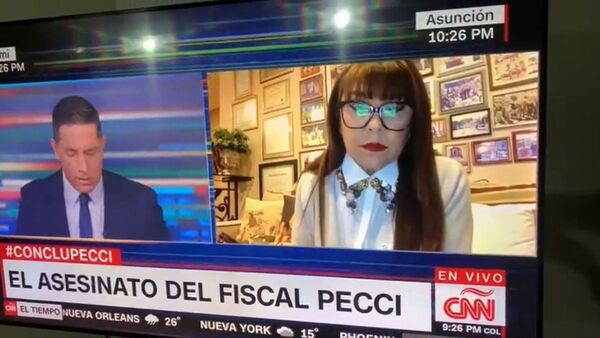 Periodista de CNN cortó entrevista a Celeste Amarilla