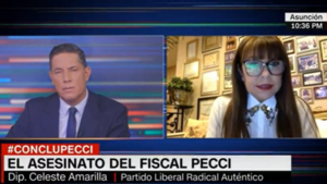 Censuran a Celeste Amarilla en CNN por vincular a Cartes con asesinato de fiscal Pecci - El Independiente