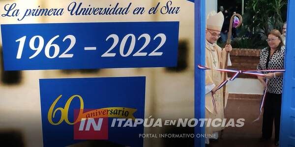 QUEDÓ HABILITADO EL MUSEO POR LOS 60 ANIVERSARIO DE LA UC-ITAPÚA