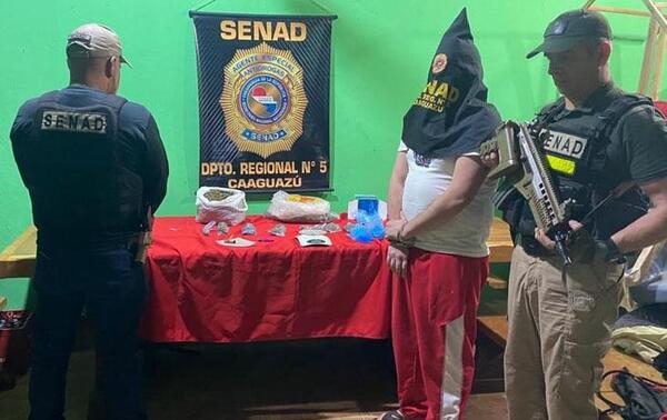 Detienen a un joven con más de un kilo de marihuana en Coronel Oviedo – Prensa 5