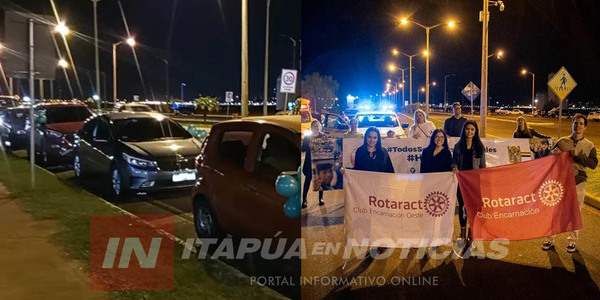 MARCHA CONTRA EL ABUSO INFANTIL EN ENCARNACIÓN
