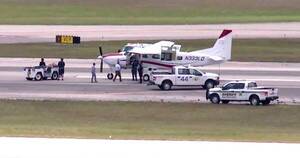 La Nación / ¿Dónde está el piloto?: pasajero sin experiencia aterrizó una avioneta