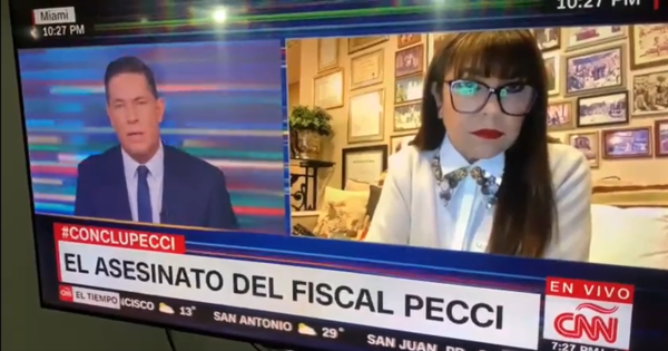 Cortan conversación con Celeste Amarilla en CNN por “politizar” muerte de Pecci