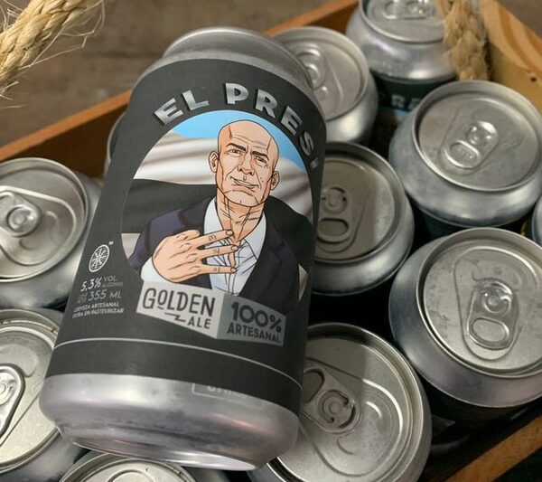 Presi de Olimpia tiene su propia birra