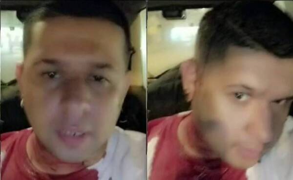 Crónica / [VÍDEO] Limpiavidrios dejó como alcancía a cantante