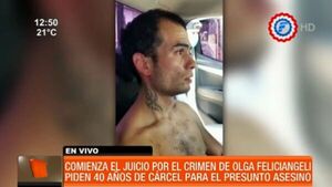 Pedirán pena máxima para presunto asesino de Olga Feliciángeli