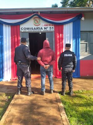 Detienen a hombre que amenazaba a su ex pareja en Cambyretá - Nacionales - ABC Color