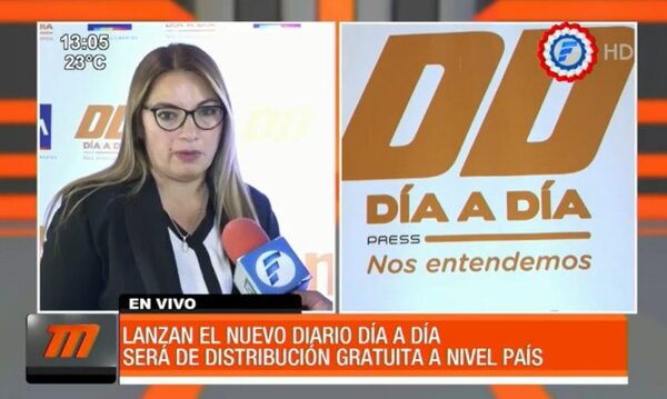 Lanzan el nuevo diario «Día a Día Press» | Telefuturo