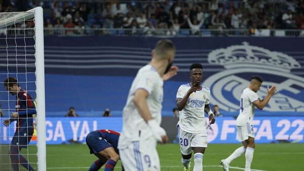 Un recital del Real Madrid sentencia el descenso del Levante