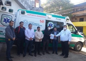 Loreto recibe una ambulancia para su centro de salud
