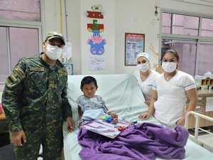 Niño indígena de 3 años fue rescatado por el CODI y fue sometido a cirugía urgente.