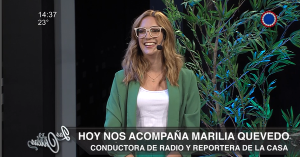 Marilia Quevedo: "Hoy disfruto estar en la calle reporteando"