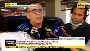 Policía de Colombia informó que recibieron varias llamadas para colaborar en caso Marcelo Pecci - Crimen y castigo - ABC Color
