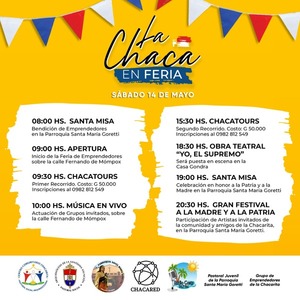 La Chacarita presenta variada agenda cultural por festejos patrios - .::Agencia IP::.