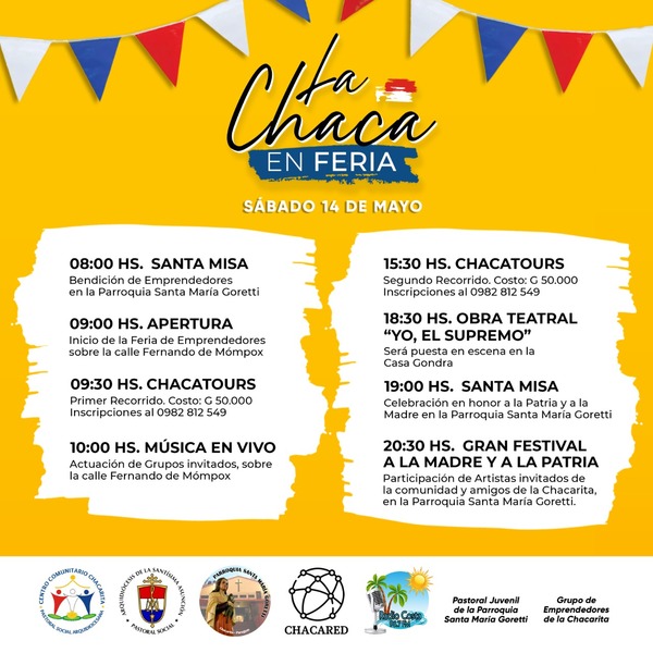 La Chacarita presenta variada agenda cultural por festejos patrios - .::Agencia IP::.