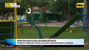 ¡Por fin una plaza en buen estado! - ABC Noticias - ABC Color