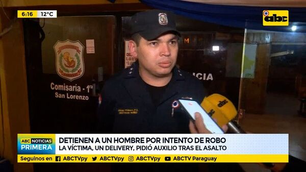 Recuperan motocicleta tras perseguir a ladrón - ABC Noticias - ABC Color