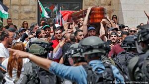 Incidentes en el funeral de la periodista Shirren Abu Akleh en Jerusalén