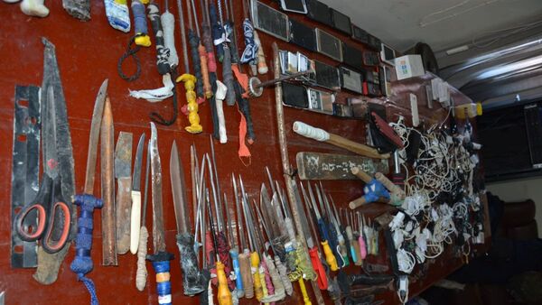 Cuantiosos objetos requisados en cárcel de Coronel Oviedo