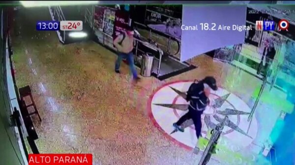 Robo millonario en el microcentro de Ciudad del Este - PARAGUAYPE.COM
