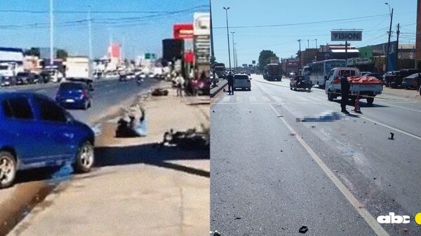 Choque múltiple en la ruta Transchaco deja un fallecido - Nacionales - ABC Color
