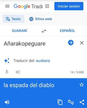 Las respuestas del traductor de Google a “simbólicas” palabras y frases en guaraní - Nacionales - ABC Color