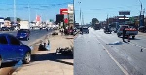 Un muerto tras choque múltiple en la ruta Transchaco - Noticiero Paraguay