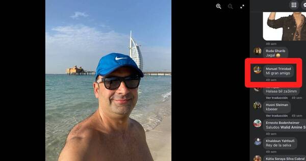 La Nación / “Mi gran amigo” le dice Trinidad a investigado por megalavado que viajó al Líbano con Velázquez