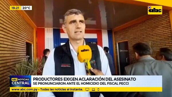 Productores del Alto Paraná piden que se aclare muerte de Pecci - ABC Noticias - ABC Color