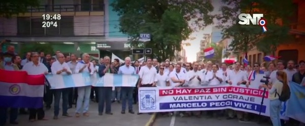 Emotivo acto en recordación a Marcelo Pecci - SNT