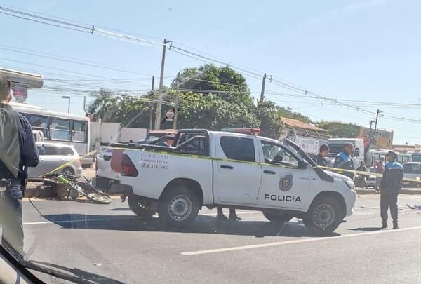 Un fallecido y un herido dejó un grave accidente rutero en Roque Alonso
