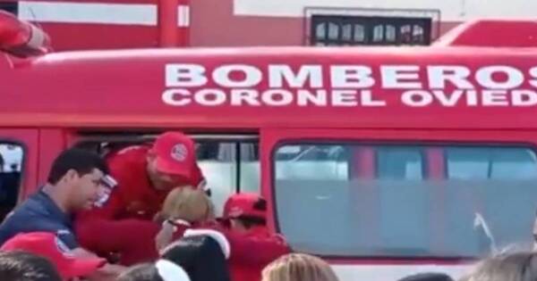 La Nación / Gas de policía estalló en medio de alumnos