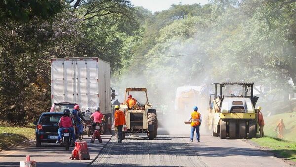 En CDE reparar la deteriorada ruta internacional demandará 3 meses