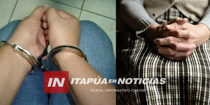 MUJER AGREDIÓ A SU MADRE Y FUE APREHENDIDA