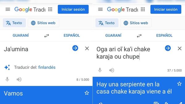 "Ja'umína" y otras bromas con el traductor en guaraní