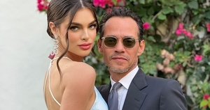 Sorprendieron a Nadia Ferreira y Marc Anthony en su fiesta de compromiso