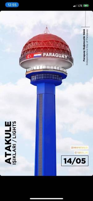 Crónica / Turquía rindió homenaje a Paraguay en su día