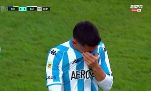 Crónica / Fútbol argentino: Matías Rojas se lesionó y salió llorando de la cancha