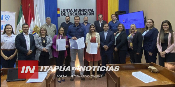 RENUEVAN ALIANZA JUNTA MUNICIPAL Y ROTARY ENCARNACIÓN NORTE