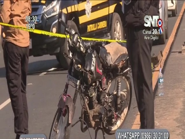 Motociclista perdió la vida tras ser embestido por otro vehículo - SNT