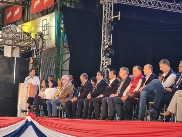Castiglioni en Santa Rita: “La mafia no va a derrotar al Paraguay” - La Clave